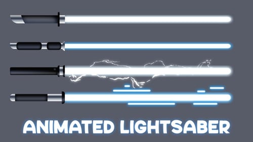 Animated Lightsaber