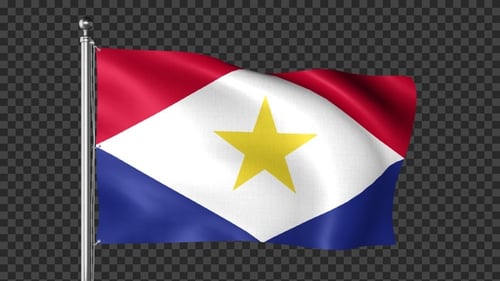 Saba Flag