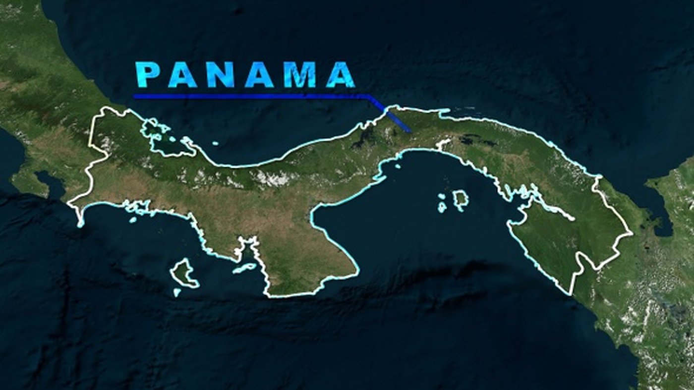 Panama World Map, Elements Motion Graphics ft. Panama & Panama City ...