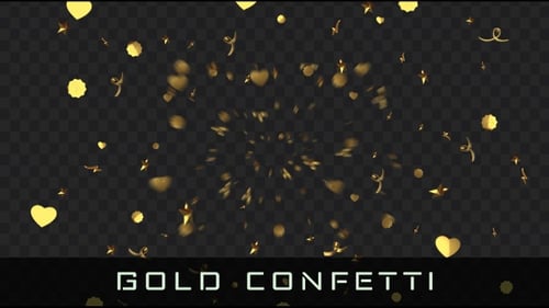 Gold Confetti