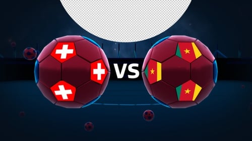 Switzerland Vs Cameroon Football Vs Card