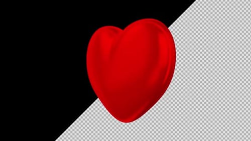 Rotes Herz 4K