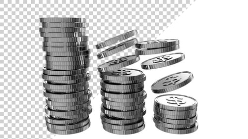 USD Silver Coins Tower V5