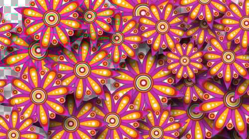 Holi Festival Celebration Transition Pack on Alpha Channel