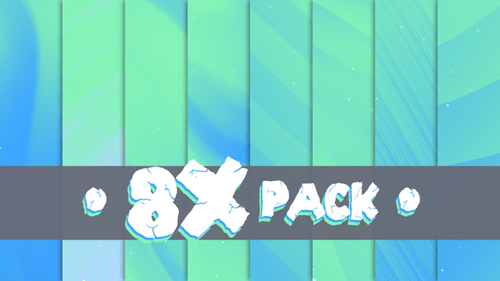 Mintfarbenes und blaues Hintergrundpaket mit Farbverlauf