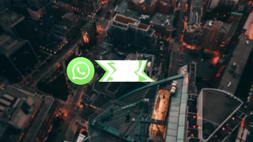 Canal Alpha 4 K de Whatsapp Lower Third