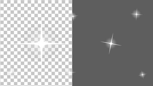 3D Glimmer Shine Effects | Alpha Channel