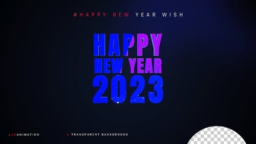 Happy New Year Wish V5