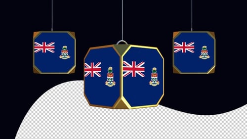 Cayman Islands Flag Transparent Background