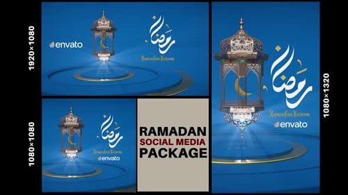 3D-Ramadan-Kareem-Karte, berühmter Ramadan-Kareem, Happy welcome Ramadan-Muslim in Ramadan-Trommel