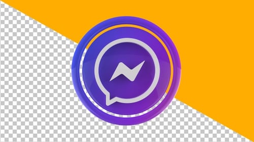 Messenger logo 4K