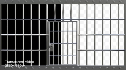 Jail Cell Door Closing