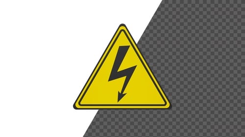 Señales de peligro y advertencia 3D Alpha Loop V3