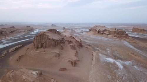 The World's Deserts. Geology. Dried-up riverbeds and lakes. Global warming and climate change.