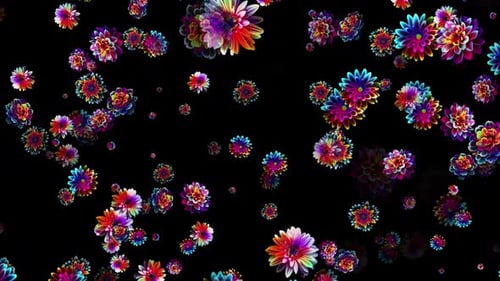 Flores coloridas