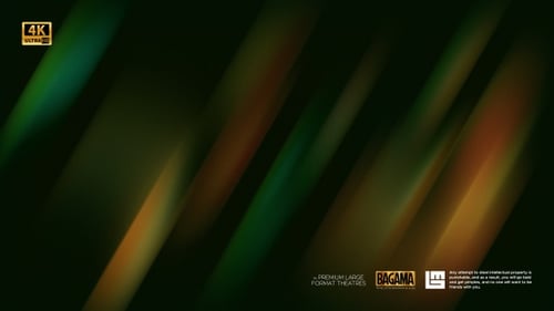 Amber Forest Striped Gradient Background