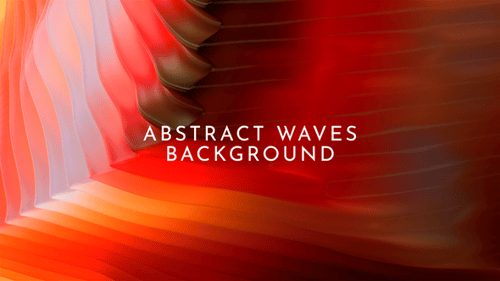 Abstract Fluid Wavy Seamless Looping Background Animation