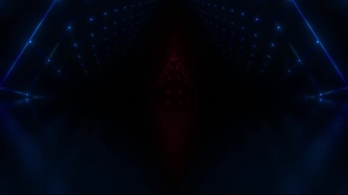 Pack de scène 4 K rouge-bleu brillant
