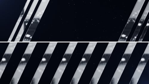 Modern Dynamic Metallic Stripes Transition Background