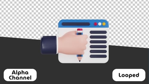 Animated Hand Drawing Lines in Browser Window