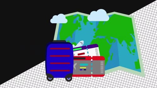 Travel equipment | Alpha channel