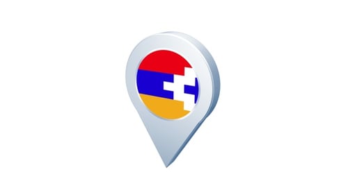 Icône du drapeau de Nagorno