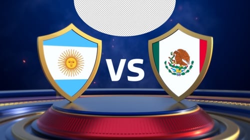 Argentinien gegen Mexiko Sport gegen Kartenöffner