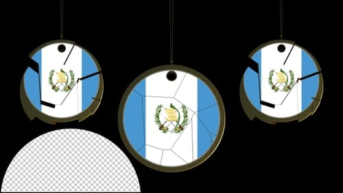 Guatemala-Flaggen-Symbol