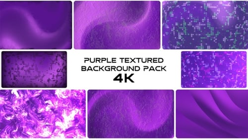 Purple Textured Background Animation Pack