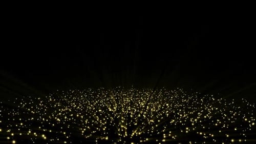 Particles Lights Golden Magic V3