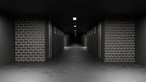 3D Animation of Jail | Alpha Channel