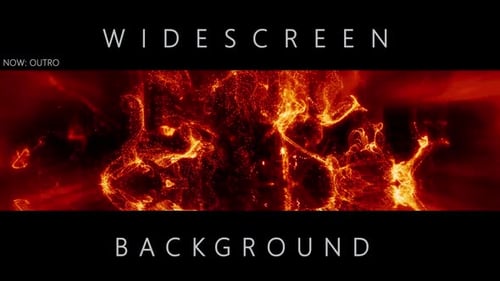 Abstract Fiery Particle Stream Seamless Loop Background