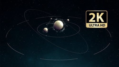 Atom im Weltraum
