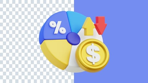 Shares 3D Animations | Alpha Channel