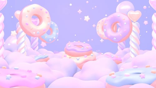 Dreamy Donut Sky