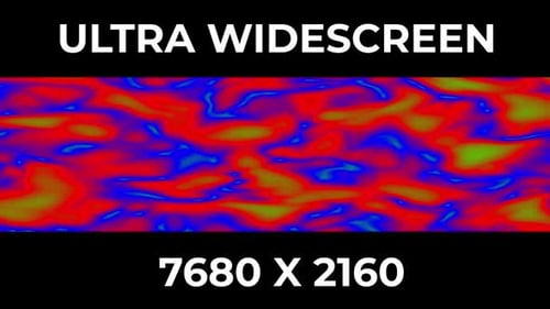 Vibrant Fluid Abstract Motion Background Animation