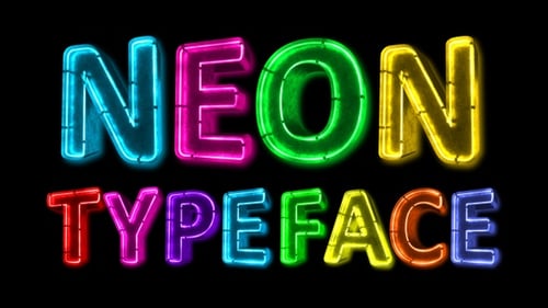 Neon-Schrift