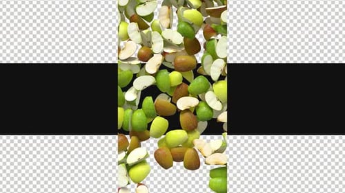 3D Apples Transitions On Alpha Loop