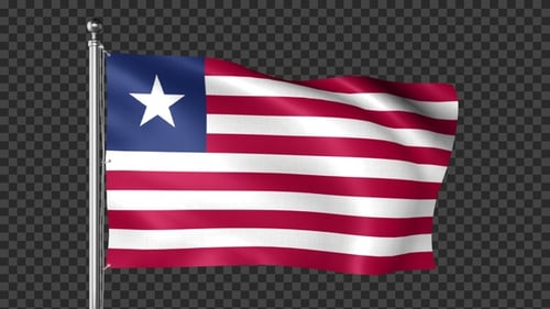 Liberia Flag