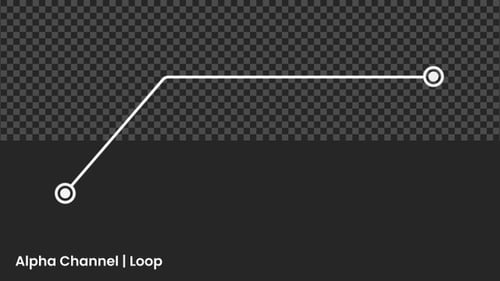 Animation des rechten Verbindungsstücks der Legendenlinie | Alpha Loop