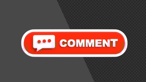 3D Comment with Cursor | Alpha Channel