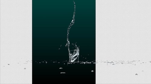 Pouring Water Transparent Background Hd V.1