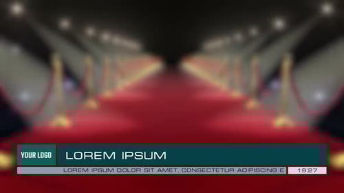 Modern Flat Design Lower Third Title Animation