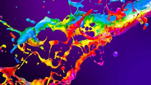 Multicolor Paint Splash V2
