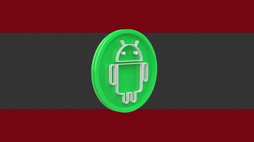 Android animated logo with Alpha