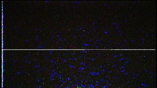 VHS Glitch Effect Overlay