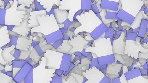 Thumbs Up Transition Package on Alpha Channel