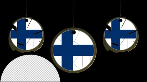 Icône du drapeau finlandais