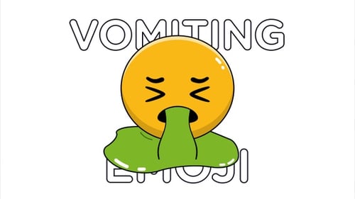 Animated Cartoon Emojis: Expressing Emotions and Sickness