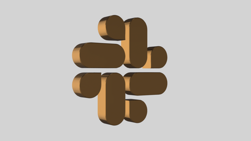 3D Golden Slack Wiggle